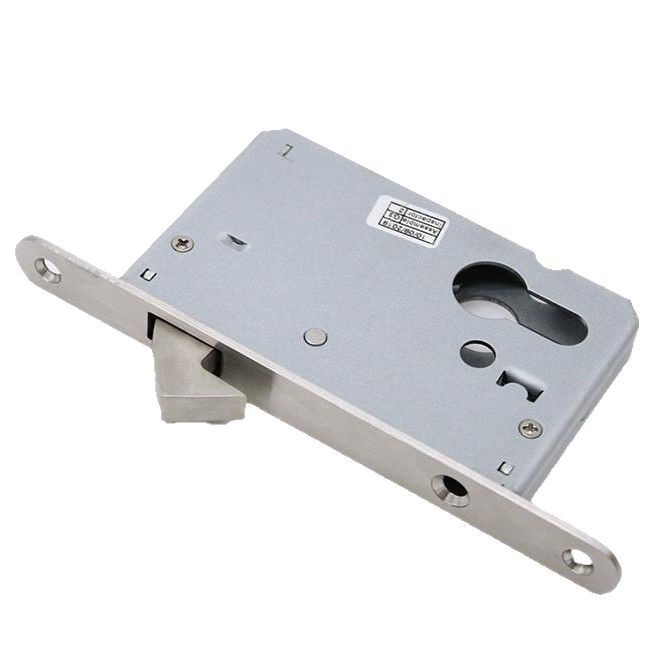 Acero inoxidable 50 cuerpo de cerradura de puerta deslizante de gancho único cuerpo de cerradura de gancho fundido estándar europeo cuerpo de cerradura