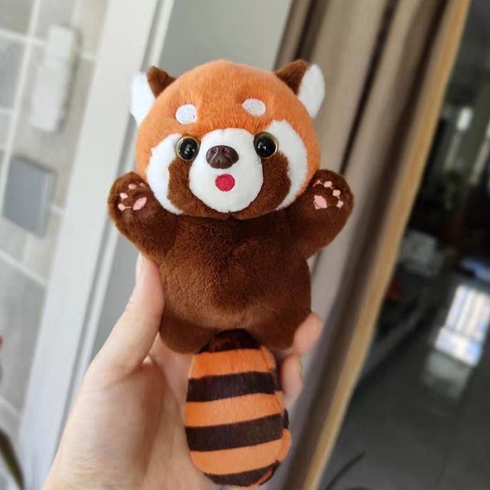 Llavero de peluche con diseño de unicornio - Con brillos - Incluye colgante para mochila - Juguete pequeño para niños - Estilo cartoon