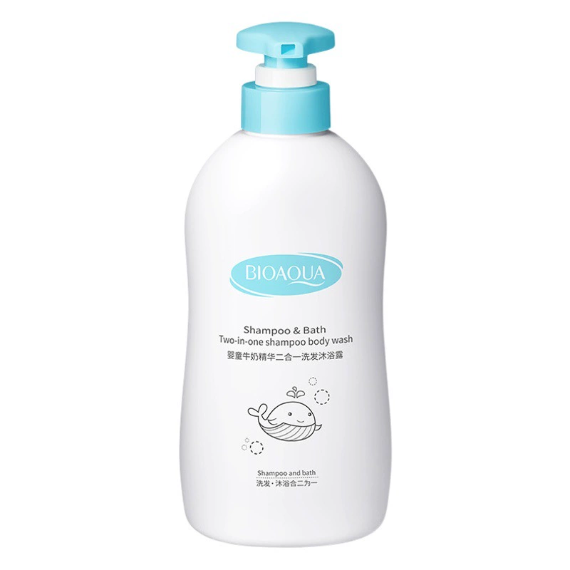 Boquan Ya Baby Milk Два в одном Шампунь и Мыло для Тела Растительный Экстракт Мягкая и Гладкая Кожа Увлажняющее Мыло Для Тела