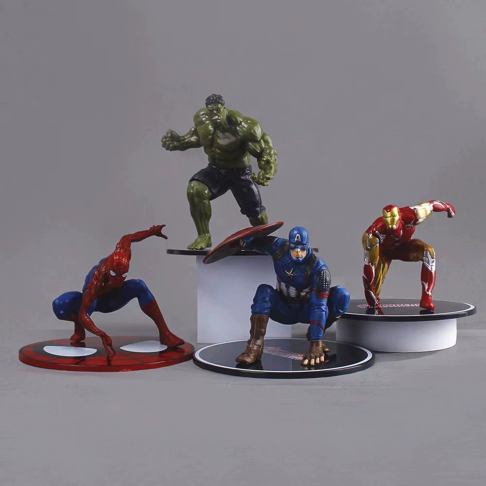 Мстители, настольный самолет, рукоять, минифигура, Marvel