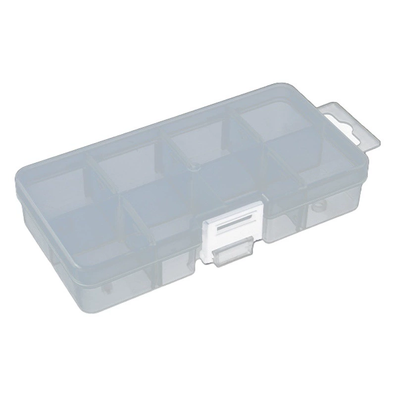 Небольшой Размер 8-сетка пластиковая съемная коробка для хранения мульти-квадратная шкатулка для драгоценностей аптечка из бисера шкатулка для драгоценностей