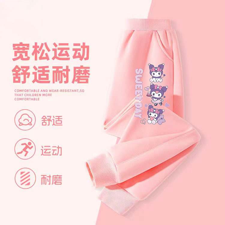 Children's Pants Spring and Autumn 2025 New Western Style All-match Sweat Pants Girls' Sports Korean Style Outer Wear Trendy Pants