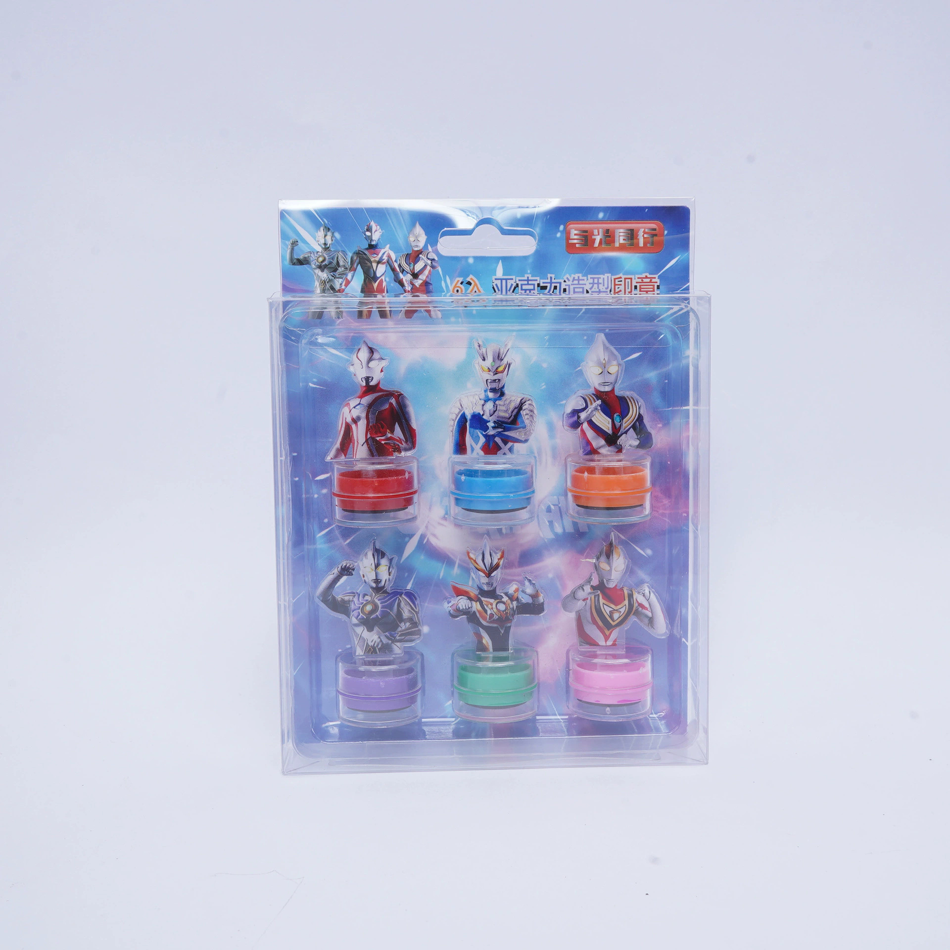 ATMYZ6 울트라맨 아크릴 씰 [6개 세트]