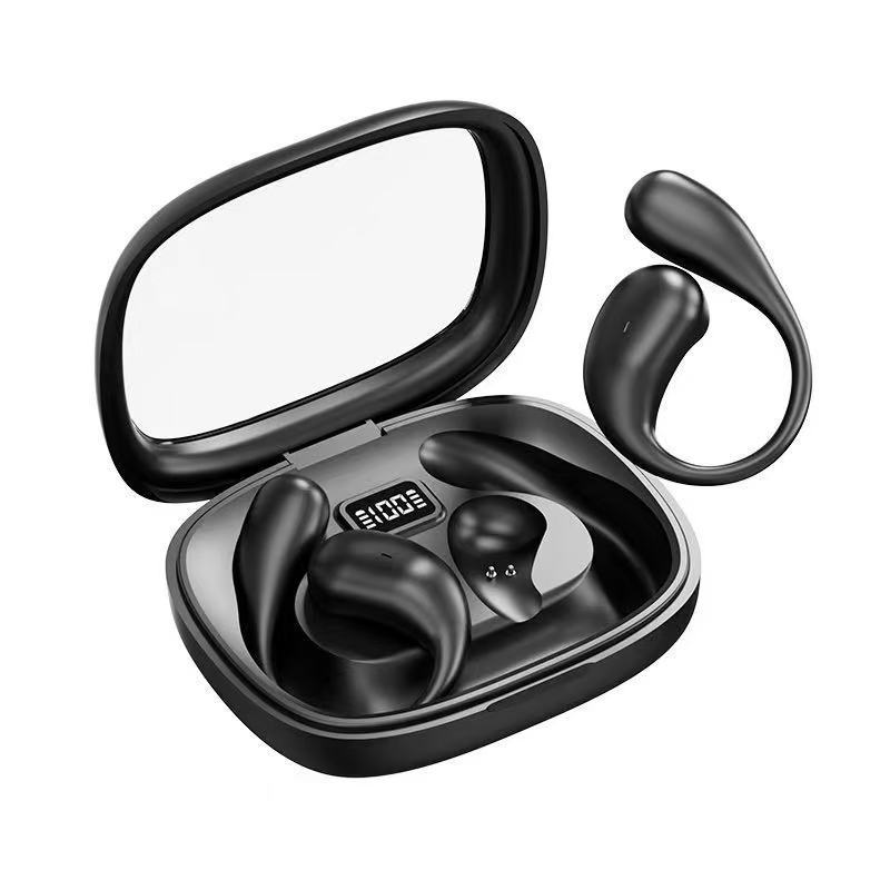 国境を越えた売れ筋 X36 耳掛け式骨伝導 Bluetooth ヘッドセット OWS ノンインイヤー HD デジタル ディスプレイ スポーツ用超長バッテリー寿命|undefined