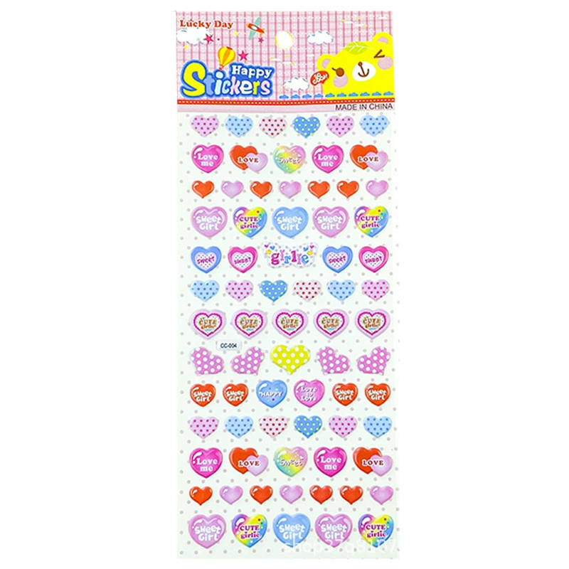 Award for kindergarten, children's three dimensional sticker, cute dinosaur for dressing up, in 3d format, Korean style, factory direct supply