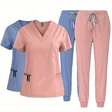 K 31648 Short Sleeve Scrub Top �����Ҷ���ϴ�ַ� �羳��