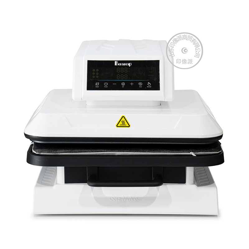Máquina de impresión térmica automática máquina de impresión térmica pequeña máquina de perforación térmica de alta presión máquina de impresión de camisetas DIY pindou equipo de sublimación térmica
