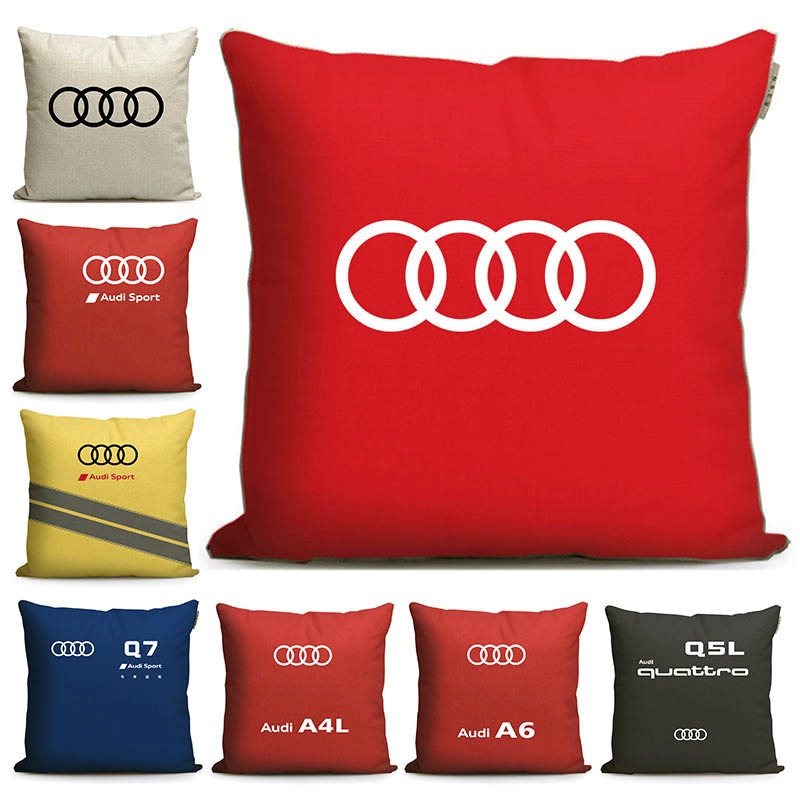 Audi A4L A6L Q5L A3 A5 Q3 Q7 A8 Car Interior Decoration Waist Pillow Waist Cushion Backrest Pillow