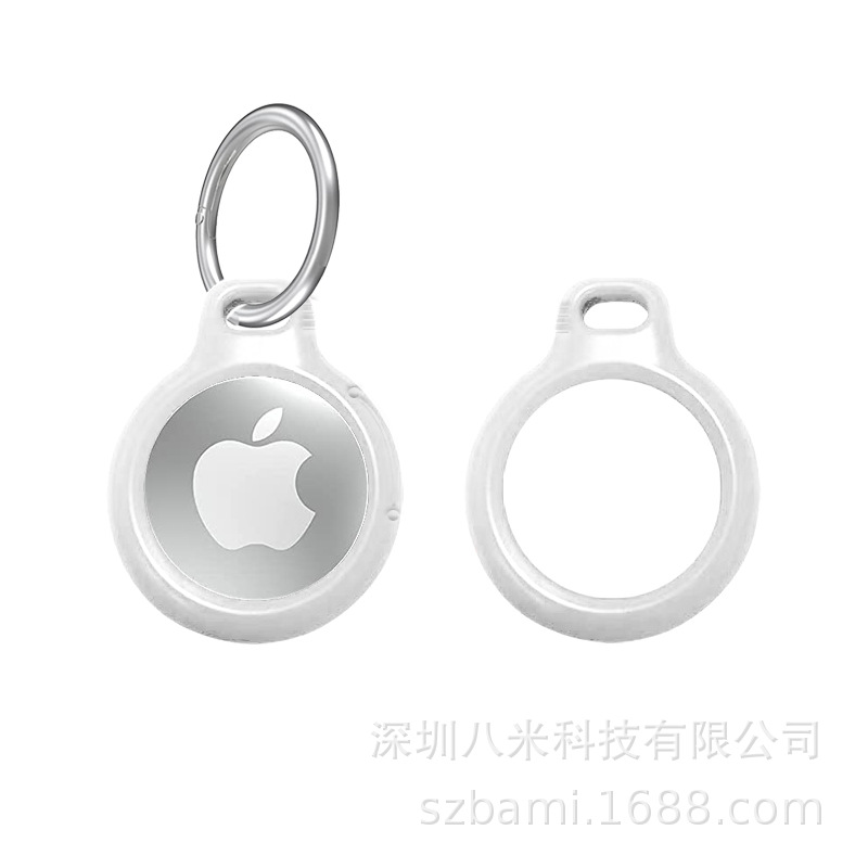 Aplicable a Apple airtag funda protectora airtags funda protectora Apple localizador anti-perdido dispositivo cordón ABS
