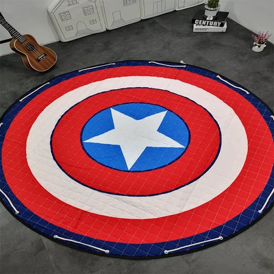 Avtomobil döşəmə paspasları: Floor Mat Kids Parent-Child - captain-diameter-145cm