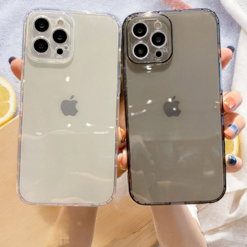 Casual Iphone15Promax Transparent Mobile Phone Case 17Promax Suitable for Apple 16/14Plus Soft Case 13m