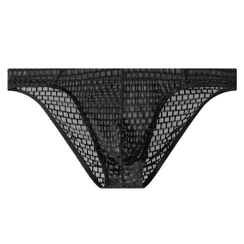 Ultra thin mesh breathable soft comfortable sexy pants, white shorts