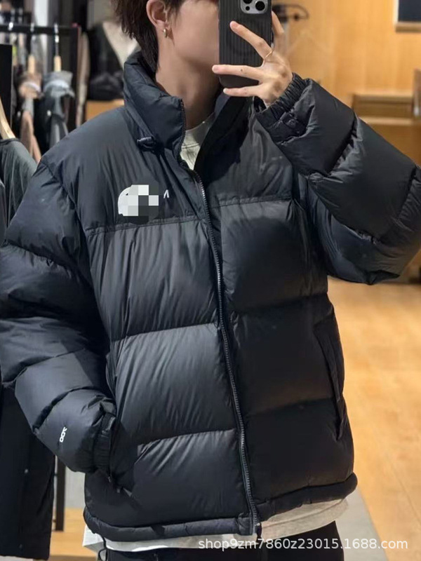 美版冬季1996棉服防寒保暖加厚棉服男女刺绣休闲棉衣北家外套跨境|undefined