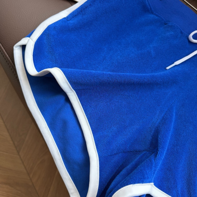 -------- Contrast Color Terry Cloth Shorts 0618X31