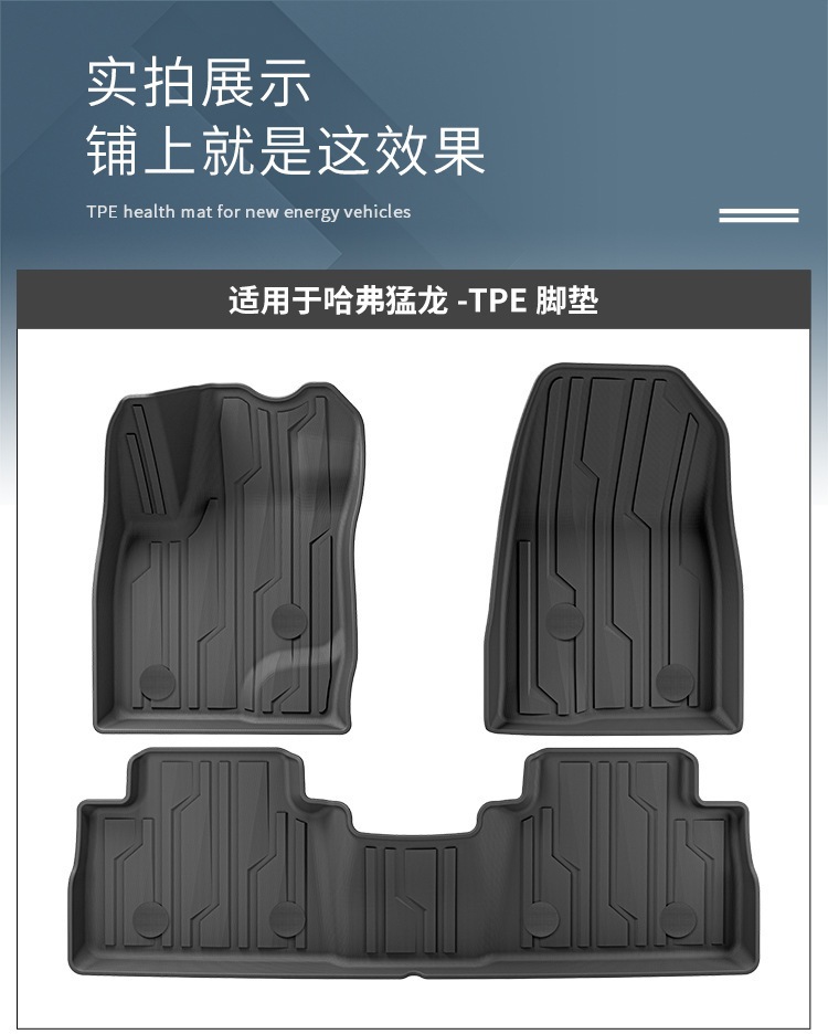 TPE Car Floor Mats for Haval Raptor 2023