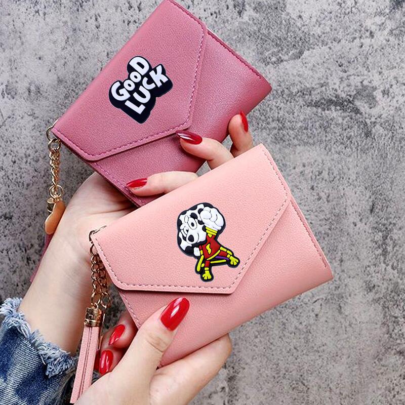Puppy Bluey Solid Color Tassel Coin Purse Shein Short Wallet 70% off Cute Cartoon Cross-Border Hit Puppy Bluey Solid Color Tassel Coin Purse Shein Short Wallet 70% off Cute Cartoon Cross-Border Hit