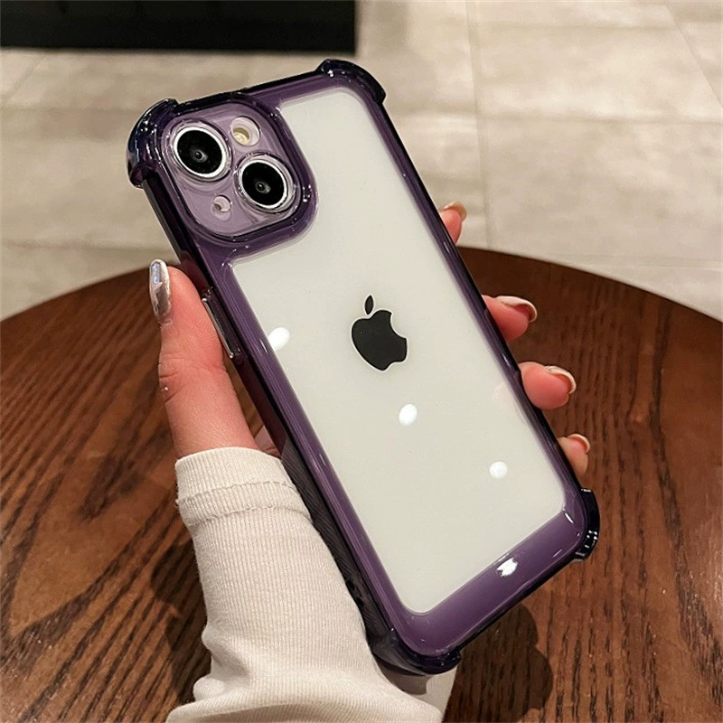 Apple, совместимый с iPhone 14, чехол для телефона, прозрачный iPhone12 Pro, акриловый воздушный пакет, защитный чехол, iPhone, защита при падении