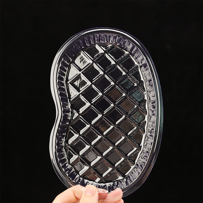 Disposable plastic waist-shaped plate bent plate independent packaging tattoo surgical dressing change tray sterilization disinfection tattoo tool 3