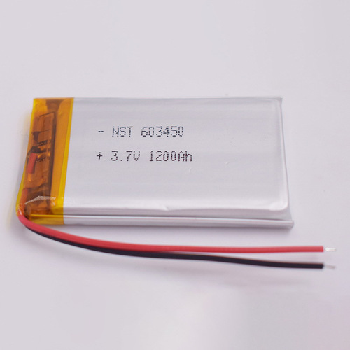 603450 3.7V polymer lithium battery 1200mah Bluetooth speaker beauty instrument juicer rechargeable battery