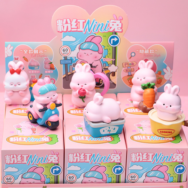 80225 핑크 니니래빗 블라인드박스 [6개입]