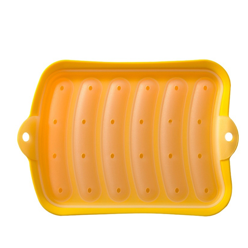 Silicone DIY egg sausage box hot dog mold baby food supplement tools food grade silicone sausage mold