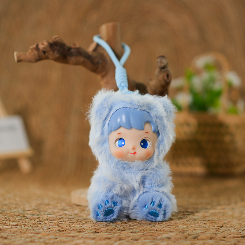 Pendentif mignon, porte-clés sac à dos créatif, peluche en vinyle, ornement_voghion.com