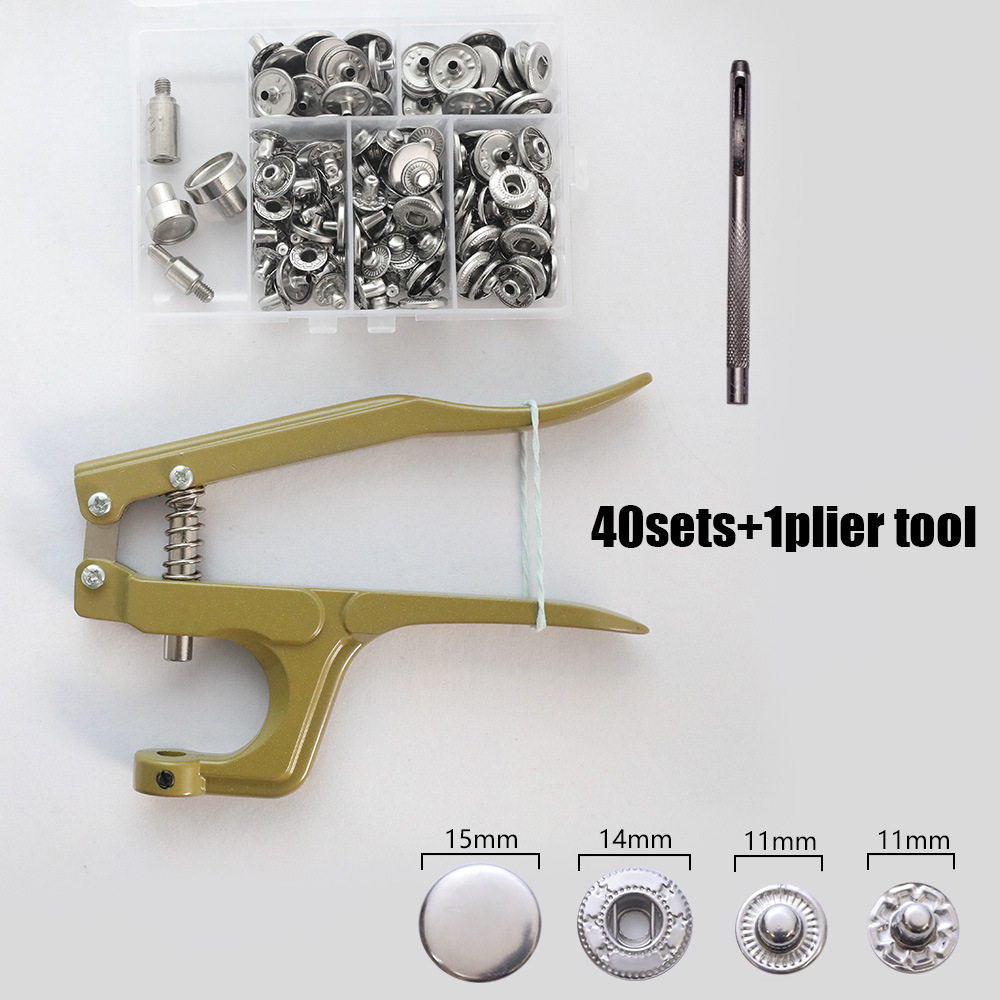 Botones ocultos para ropa