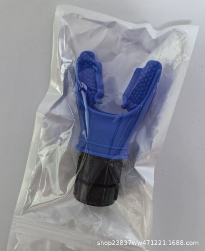 国境を越えたポータブル肺活量腹部マウスピース呼吸トレーナー腹部 COPD 機能呼吸トレーナー|undefined