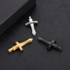 Accessory, fashionable sword, pendant, necklace stainless steel, Japanese and Korean