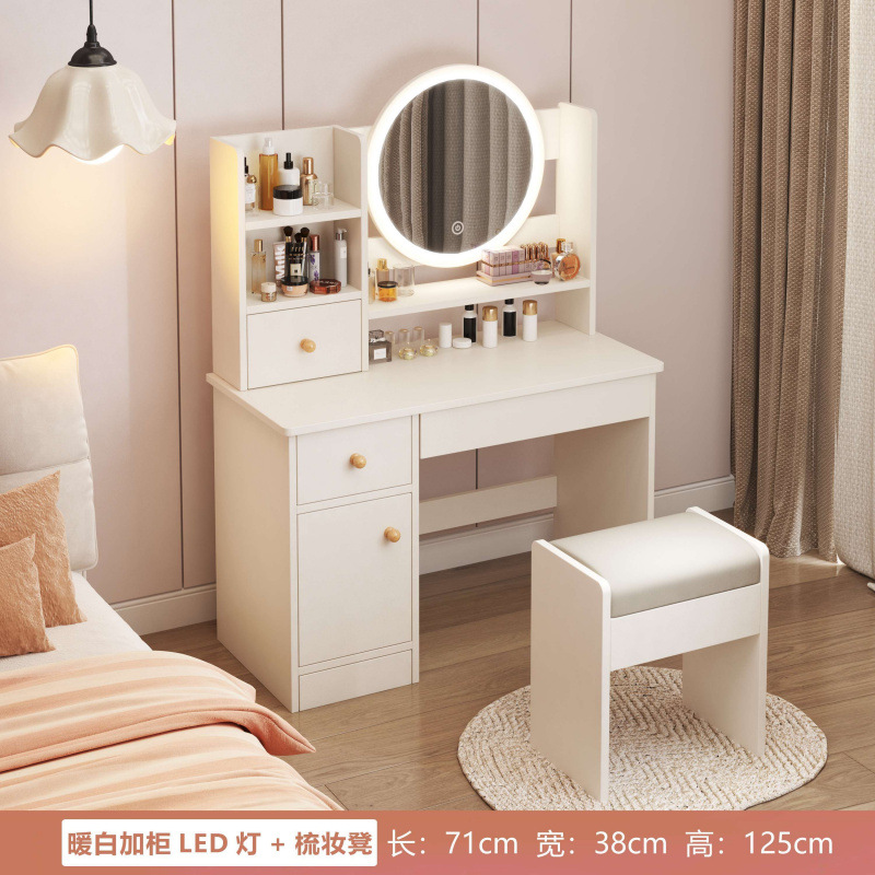 ∠3도어 따뜻한 흰색 + 벤치 + LED 조명 --- 독창적인 선택