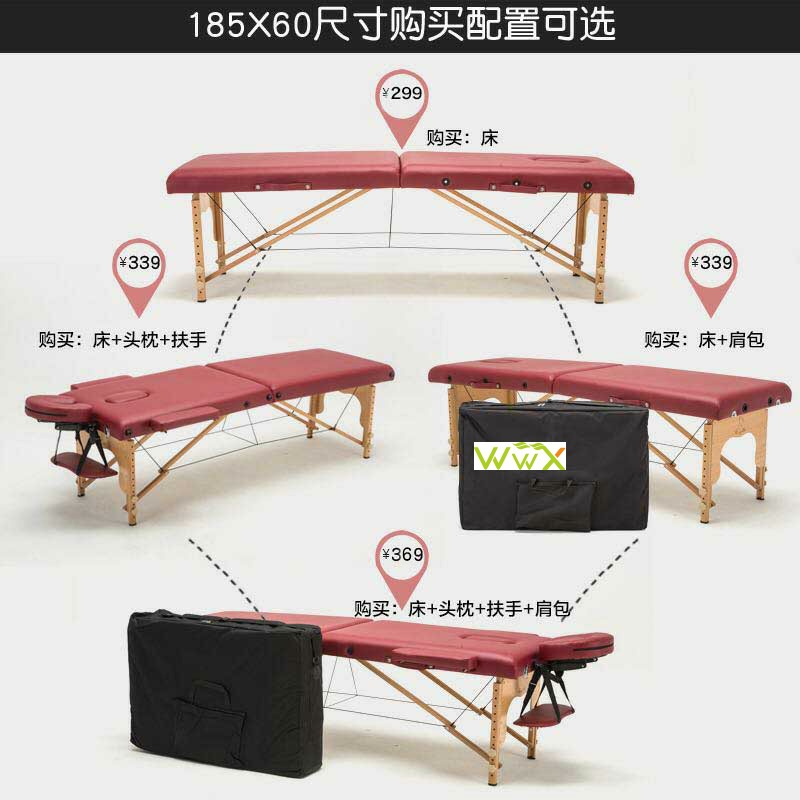 Folding Beauty Bed Professional Portable...