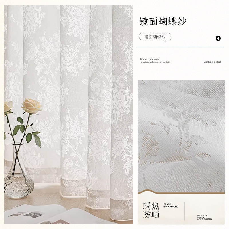 Nuevo tipo de vidrio de mariposa transparente Shaoxing Keqiao pequeña ventana de vidrio