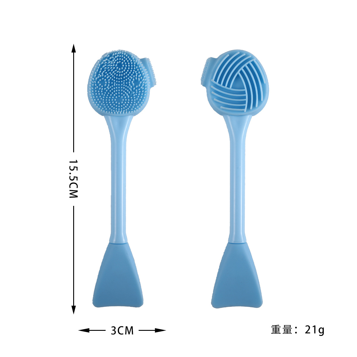 Cepillo de silicona suave transfronterizo tipo cepillo de lavado de cara desmaquillador de espinillas herramienta de limpieza herramienta de belleza portátil