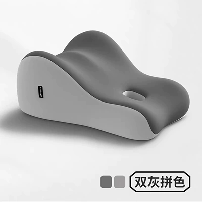 Foam Leg Pillow, Multifunctional: Waist support - double-gray-color-matching