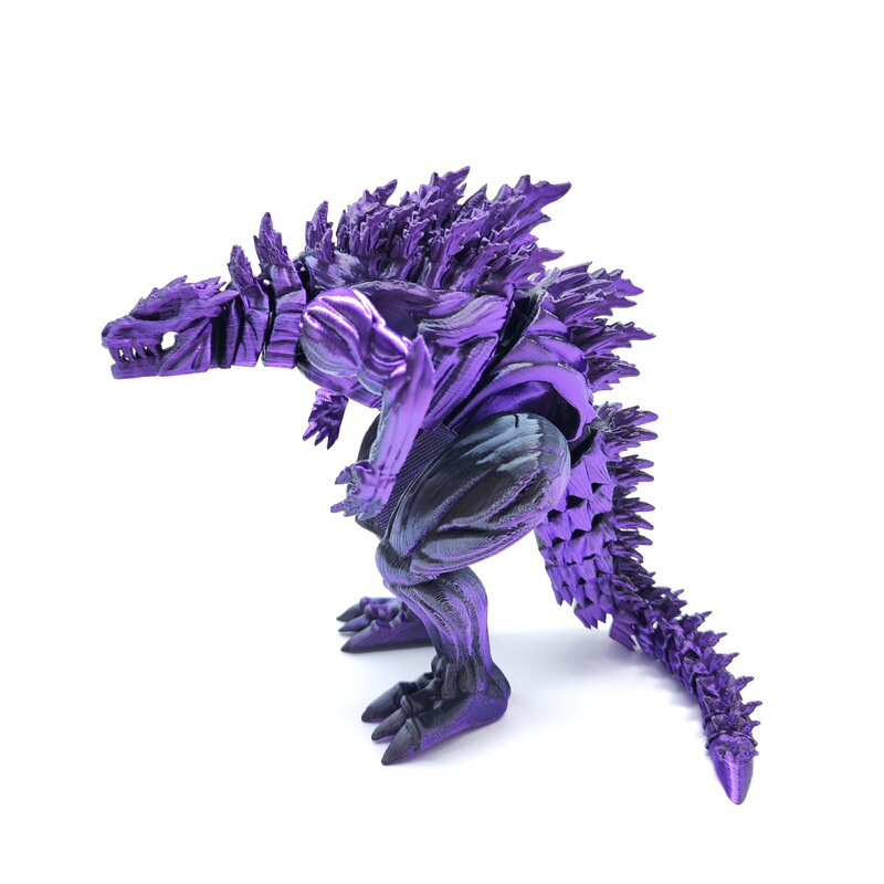3D プリントグラデーションカラー筋肉ゴジラモンスター屋内装飾品子供のおもちゃ男の子の誕生日プレゼントマルチカラー|undefined