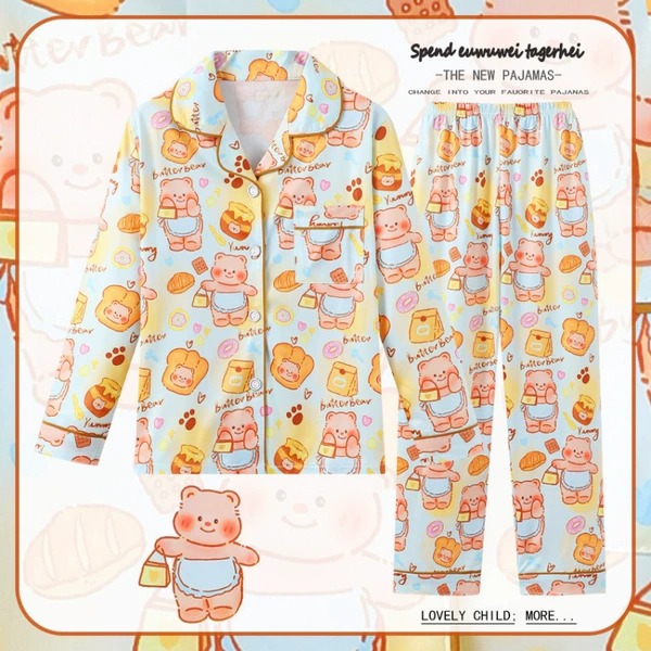 XC-long flip cover-5913#yellow snack bear