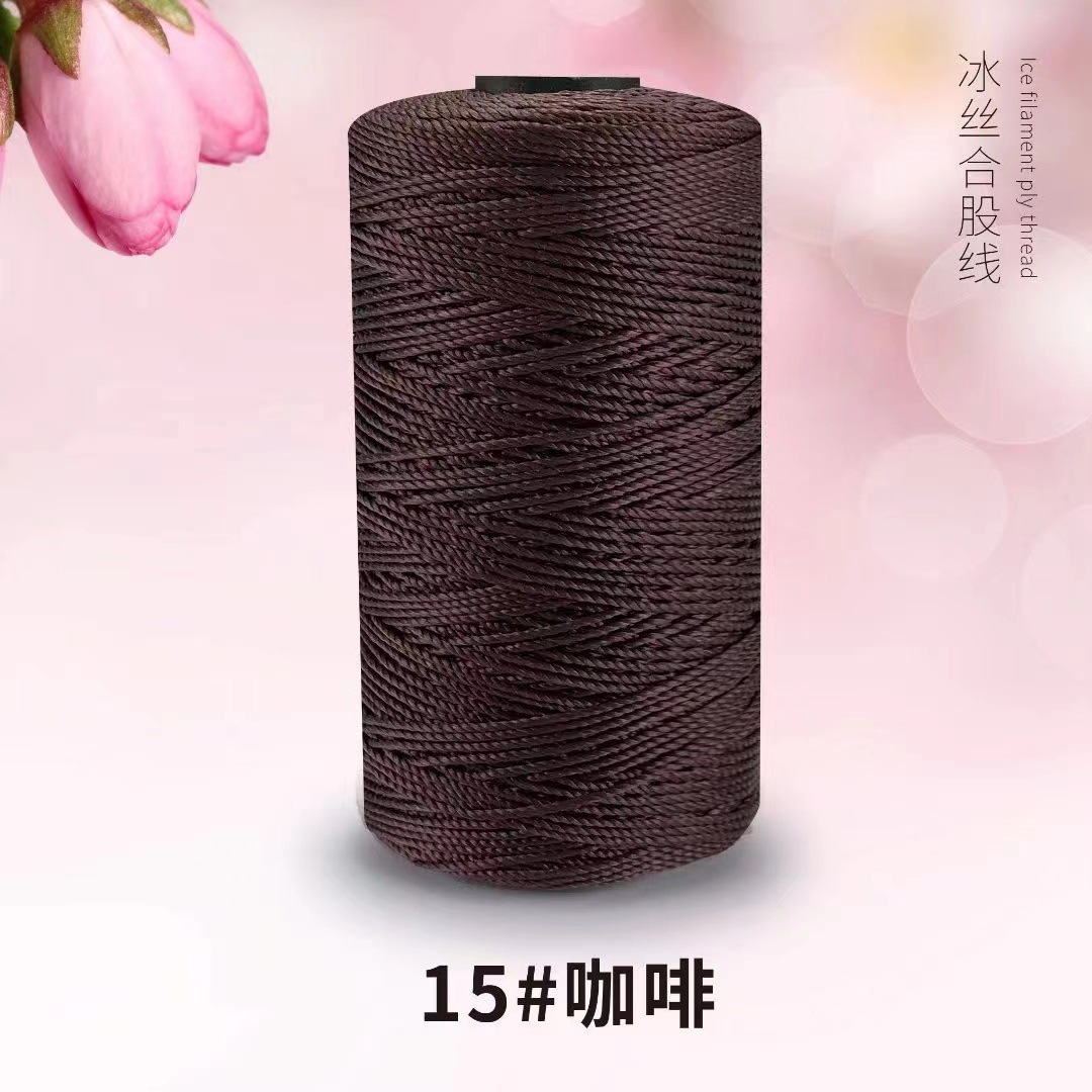 Hilo para Crochet de 3 Hebras de Nylon para Tejido a Mano