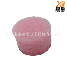 供应白色起泡海绵圆饼 香皂沥水过滤棉垫片 手工皂起泡海绵网球