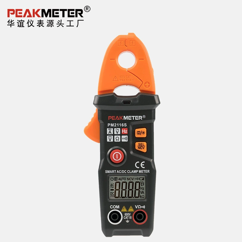 PEAKMETER Huayi PM2116S карманный интеллектуальный цифровой плоскогубный стол переменного тока