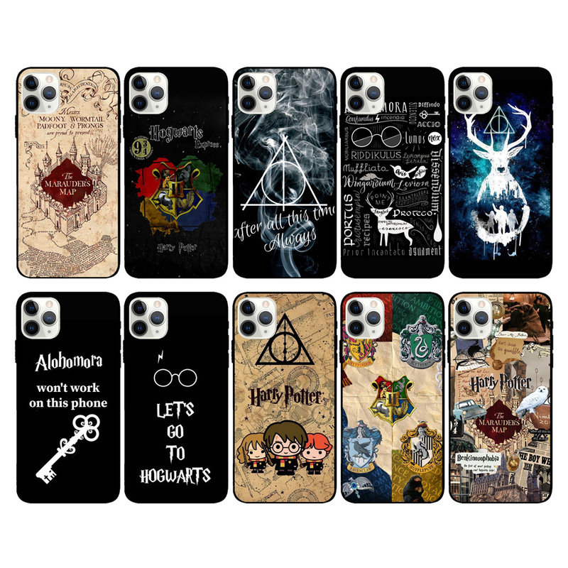 16 Harry Potter Cartoon Phone Case 17 Suitable for iPhone 15 Pro Max Cover 13 Matte Case 14 Men