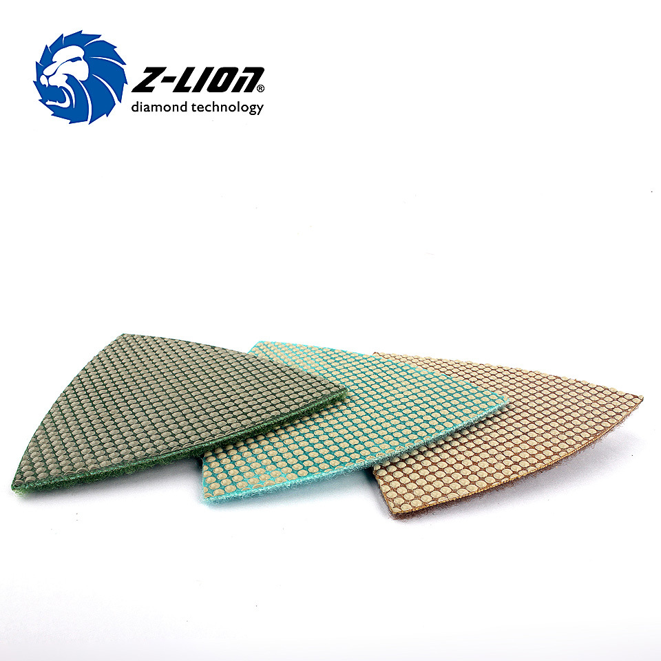 厦门致力厂家树脂三角磨片磨石材玻璃陶瓷金属干磨湿磨用