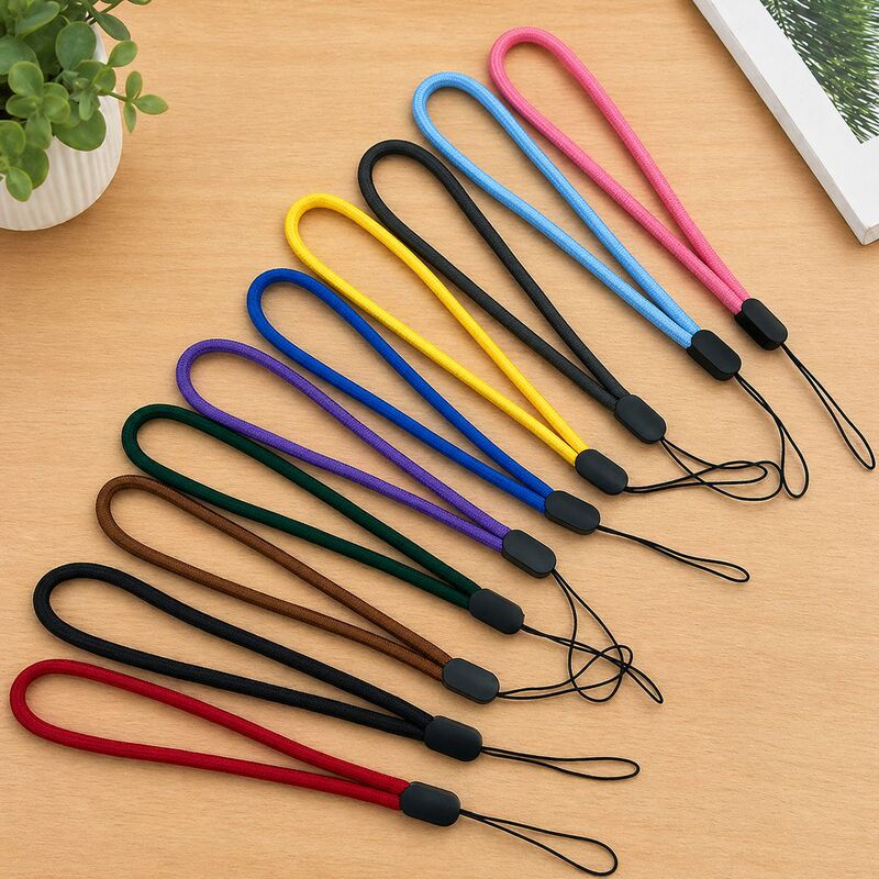 Short Mobile Phone Wrist Strap, Creative USB Flash Drive Wrist Strap, Small Pendant, Anti-Drop Decoration, Car Key, Fan, Water Cup