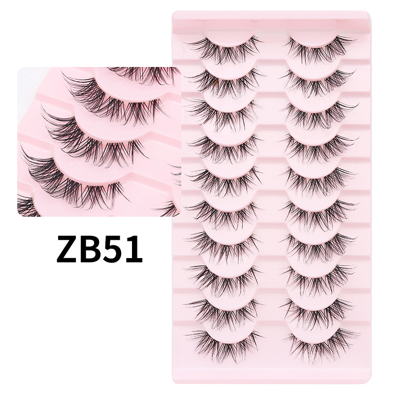 Casual Vacation Solid Color Artificial Fiber False Eyelashes 1 Set display picture 4