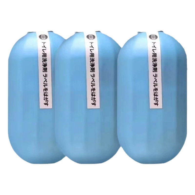 Японский очиститель для унитаза Чистка туалета Волшебная коробка для дезодорации Чистящее средство для унитаза с синим пузырем Чистка ладана Lingbao Туалет Волшебная бутылка Тип аромата