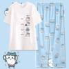 Work Xiaoba#Short sleeves + trousers