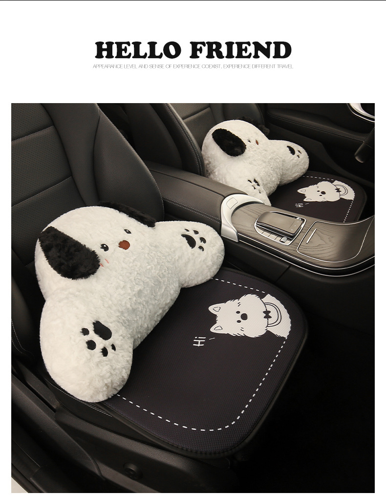 West Highland Cute Four Seasons General Breathable Car Seat for Audi Q2L Q3 Q4 Q5L A3L