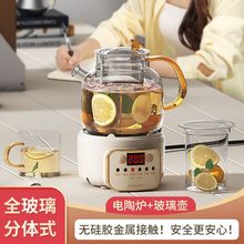 多功能办公室养生壶迷你全玻璃煮茶壶烧水壶mini小型一人煮茶器