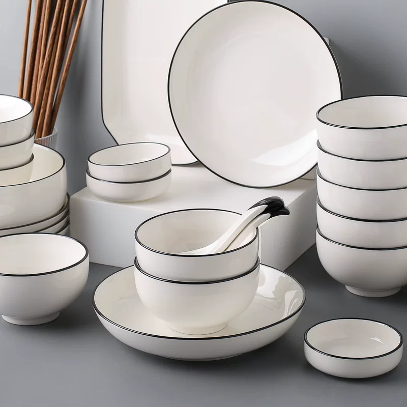 Tableware, modern set, 2022 collection, simple and elegant design