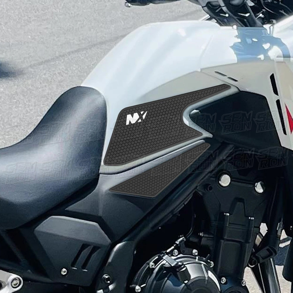 Suitable for Honda NX400 NX500 motorcycles, thickened fuel tank sticker, rubber body protection, waterproof and wear-resistant film