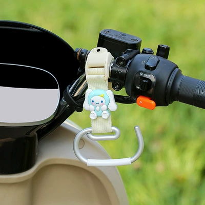 Other Electric Vehicle Accessories, Special Hook for Electric - beige-long-belt-e-hook-long-ears-cinnamon-dog-right